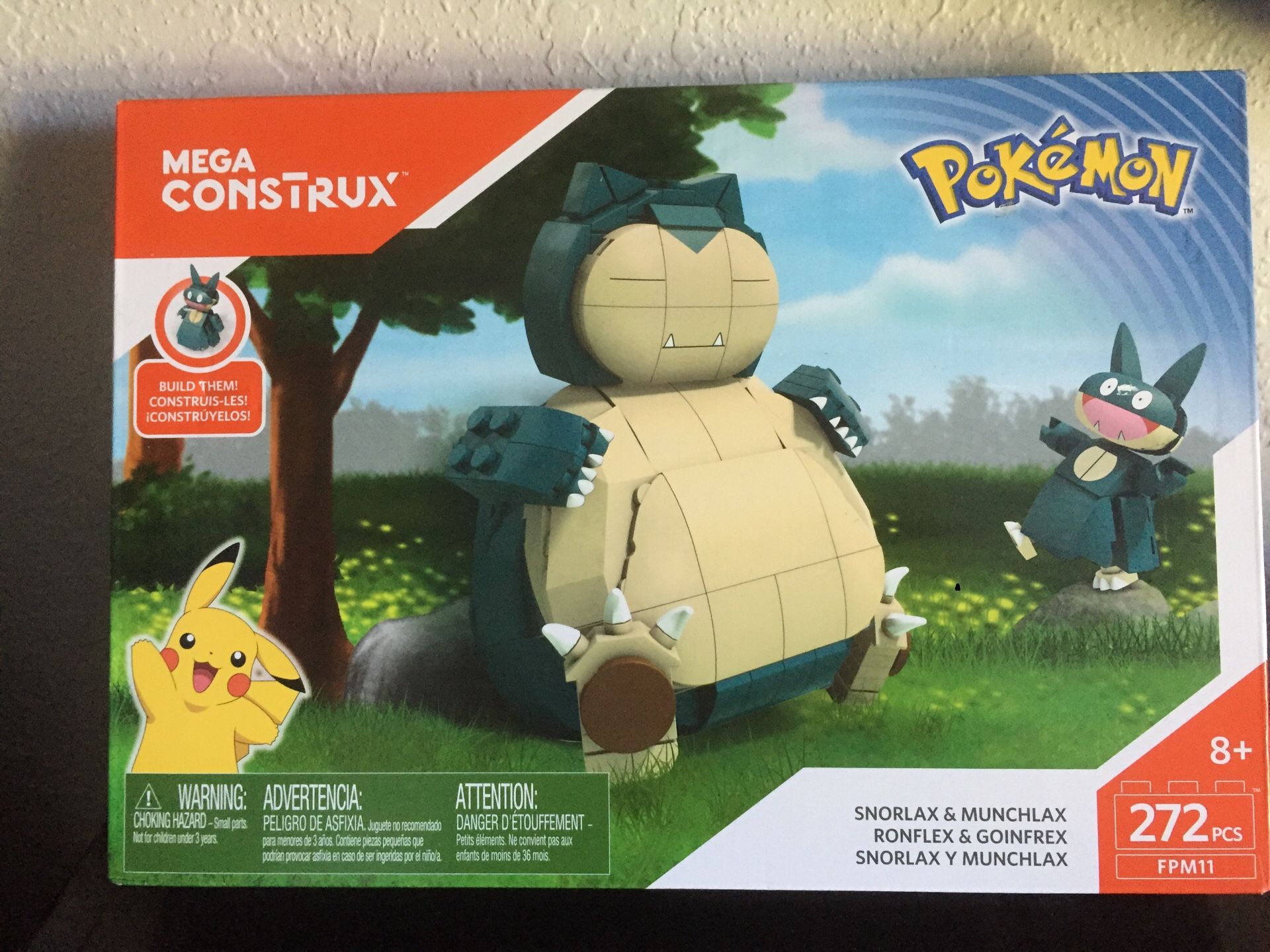 Pokémon Snorlax Mega Construx