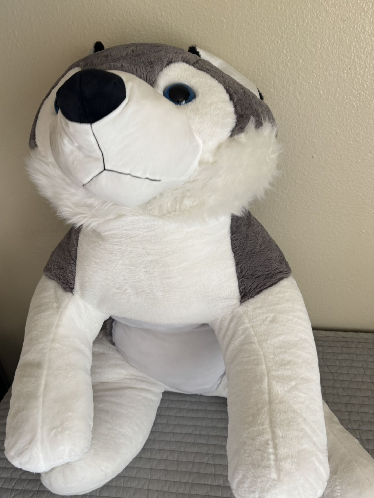 40 Inch Jumbo Husky Stuffed Animal