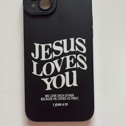 Jesus Loves You Phone Case For iPhone 14 Plus 
