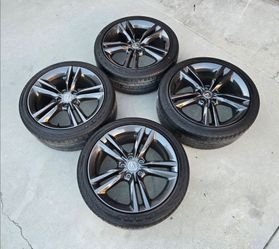 18x8 5x114.3 5mm offset Acura integra Aspec wheels