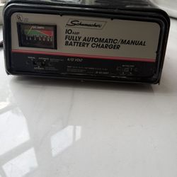 Schumacher 10 AMP Battery Charger 