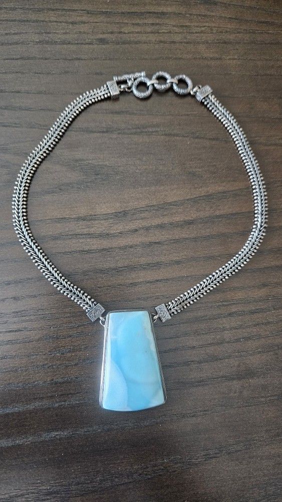 Larimar Necklace By Marahlago