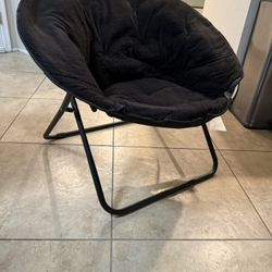 Portable Saucer Folding Chair