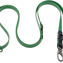 Slip Dog Leash for Medium Large Dog, Hands Free Dog Leash, 6ft 8 in 1 Multifunctional Heavy Duty and Waterproof Training Dog Lead