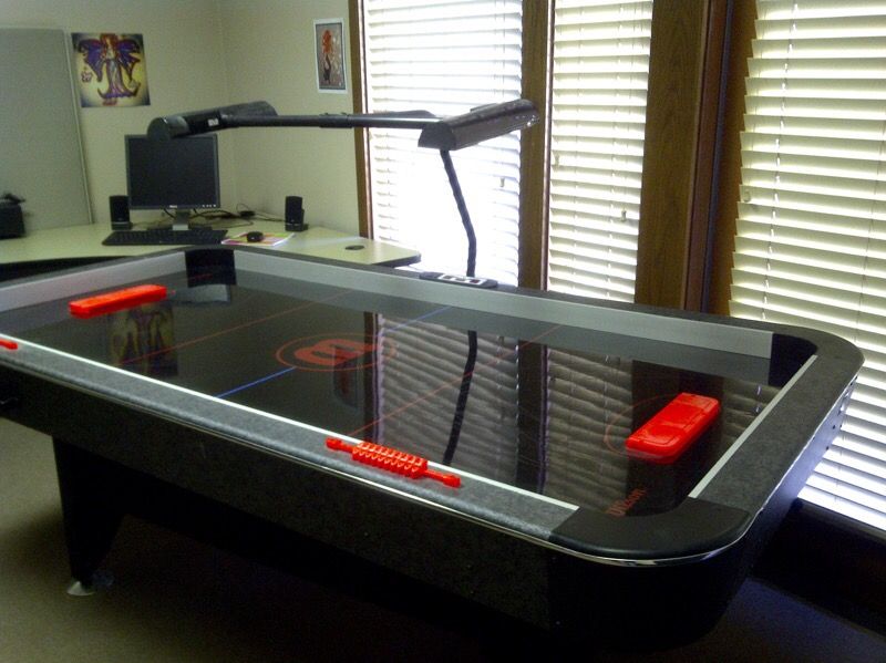 Full Size Wilson Air Hockey Table -Glow in the dark