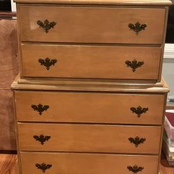 Vintage Wood Dresser