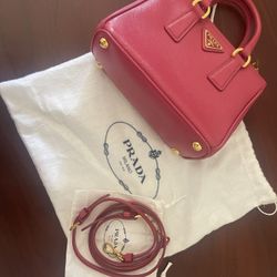Prada Gabriella Mini Double Zipper Bag