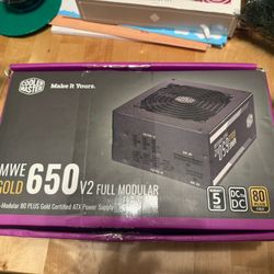 Cooler Master MWE GOLD 650w Full Modular Power Supply