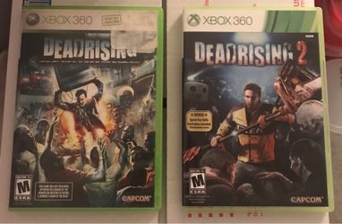 Dead rising 1 & 2 Xbox 360 games