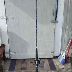 Calypso 7 Ft Blue Fin Fishing Rod & South Bend XTC77 Reel