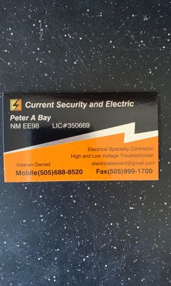 Licensed Electrical Contractor