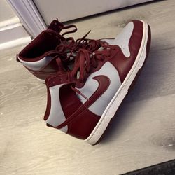 high top dunks size 10.5