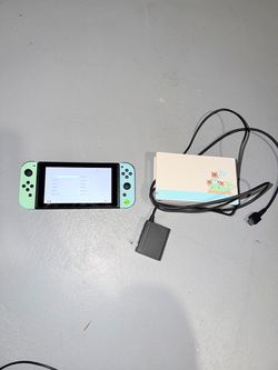 Nintendo Switch Animal Crossing Edition with Dock