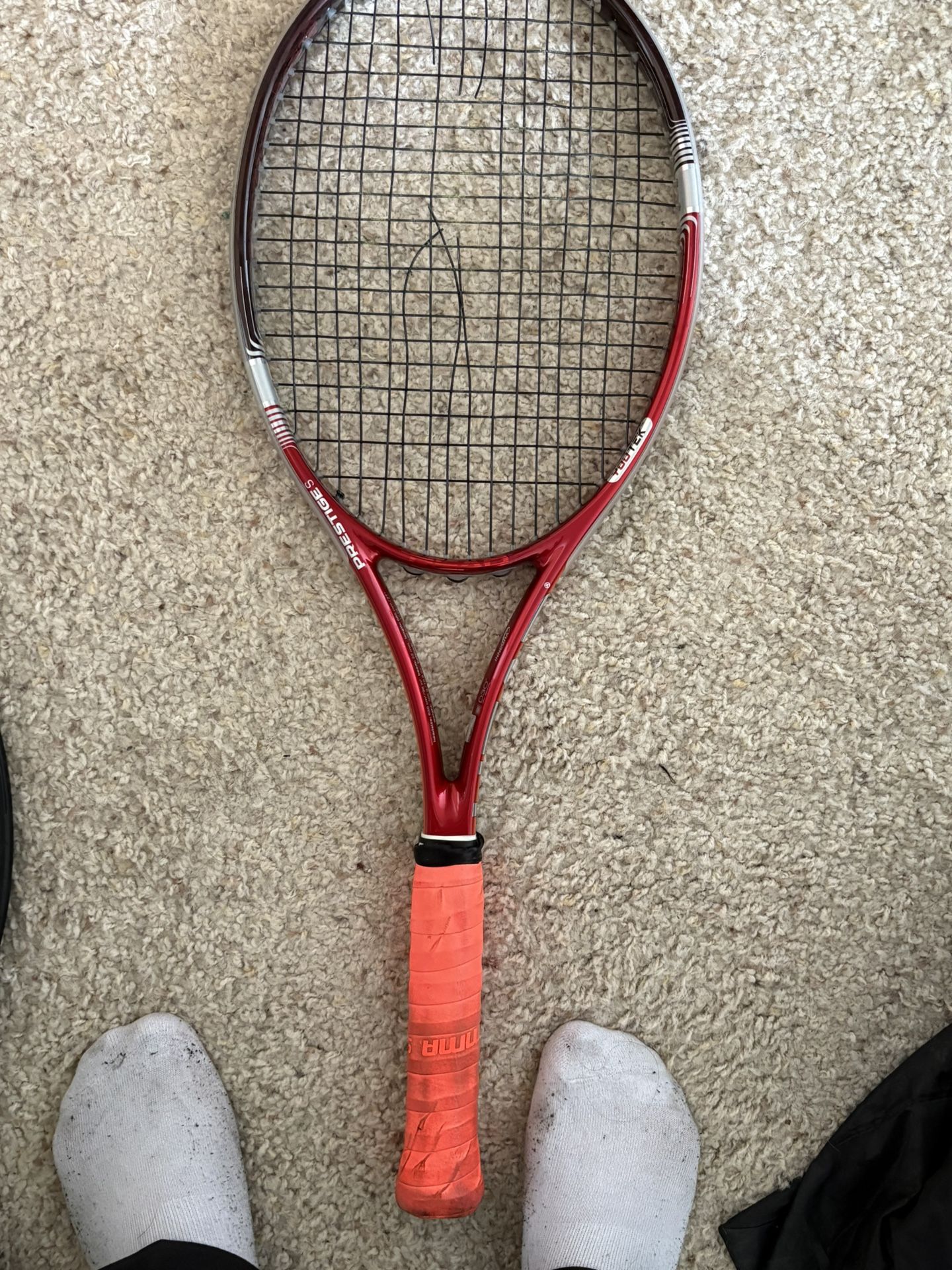 Tennis Rackets And Bag