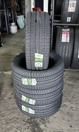 Photo 225/50/17 new tires for $340 with balance and installation we also finance {contact info removed} Dorian 7637 airline dr houston TX 77037