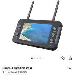 SoloGood FPV Monitor 4.3inch with DVR 5.8Ghz 40CH 800 x 480 IPS Drone Receiver Monitor Built in Battery for FPV Drone RC Cars