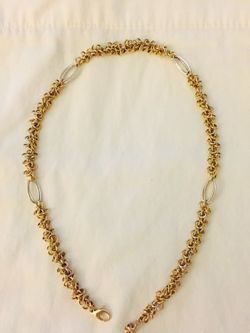 Gold necklace