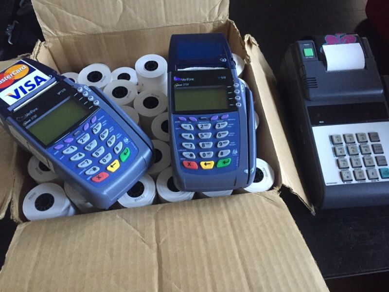 atm/credit card machines