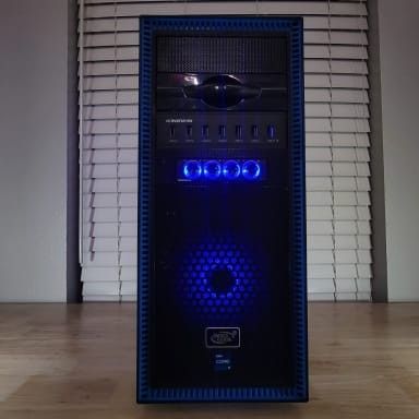 Triton's Tesseract I5 12400F RTX 5060 TI 8Gb Win 11 Pro 16Gb @4800MT/s (Retro/Sleeper Gaming PC)