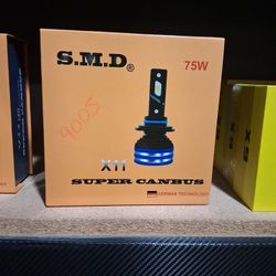 S.M.D LED Headlights  X11 9005 75W