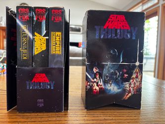 EMPTY BOX - Star Wars Original Trilogy VHS Decor