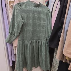 beautiful gently used dress green