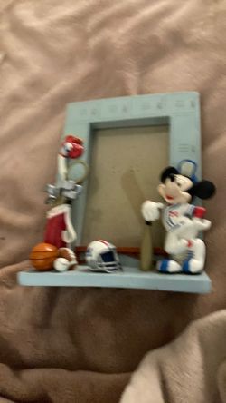 Mickey Mouse Sports Themed Picture Frame