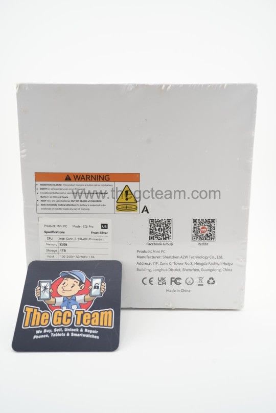 Beelink Mini PC - EQI Pro - Intel Core i7 - 32GB RAM - 1TB SSD