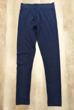 Women's Size XS Navy Blue Lightweight Mid Rise Leggings New Without Tags