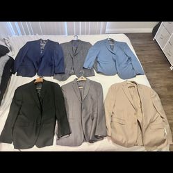 Like new Suits, Vests And Slacks Retail Is $300+