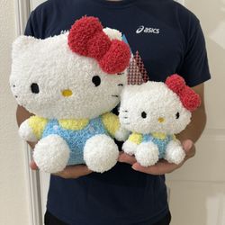 2 Hello Kitty Plushies