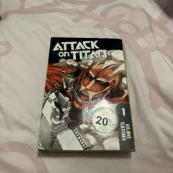 Attack on titans 1 Hajime Isayama book
