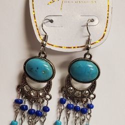 Women Retro style Bohemian ethnic style earrings