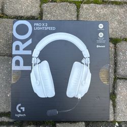 Logitech Pro X2 Lightspeed New In Box White 
