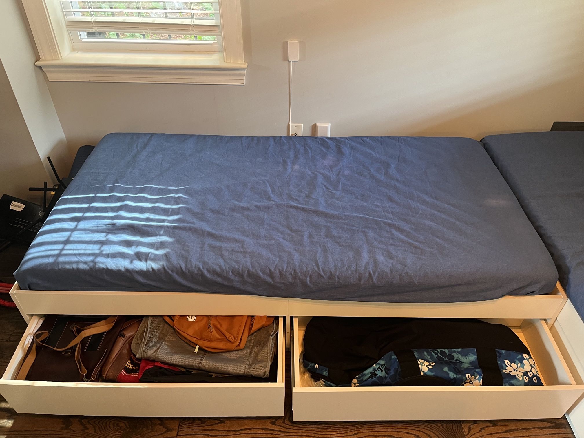 Twin Bed With Storage Drawers