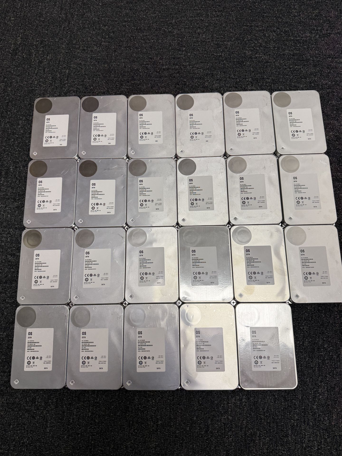 External Hard Drive 16TB, 20TB, 22TB SATA SAS