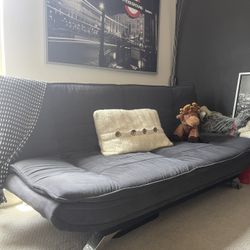 Modern Dark Gray Futon