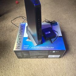Netgear AX8 Cable Modem Wifi 6 Router Cox Compatible 