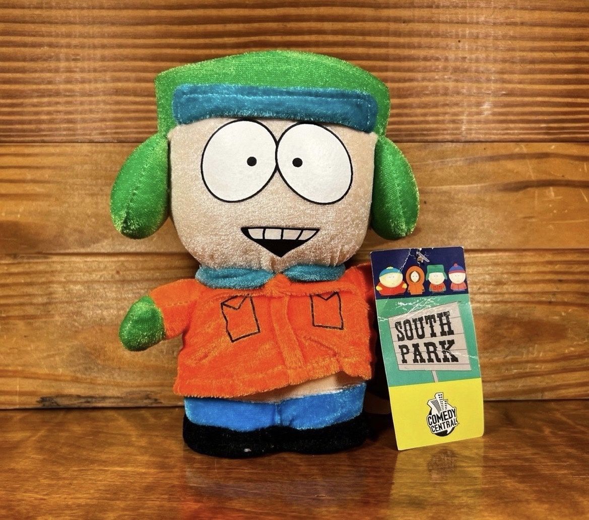 South Park Kyle Plush Toy Doll 2008 Comedy Central Nanco New With Tag 7” Plush