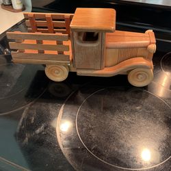 Wooden Toy Truck 