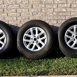 OEM Jeep Rims & Tires Set Of 5
