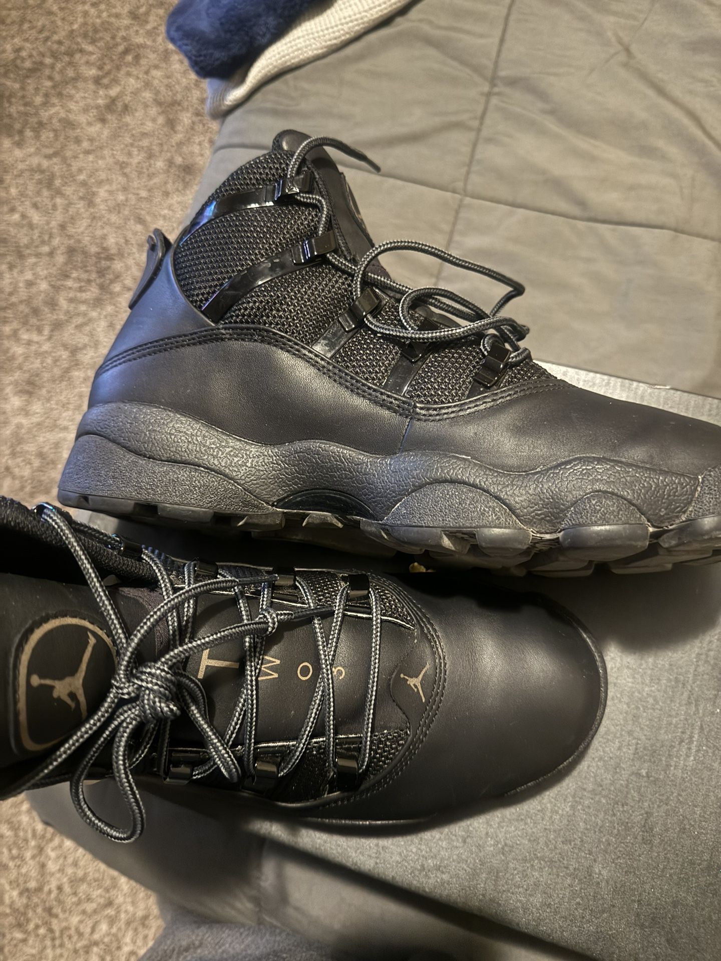 Jordan Winterized 6 Rings "Black/Rustic" Men's Boot