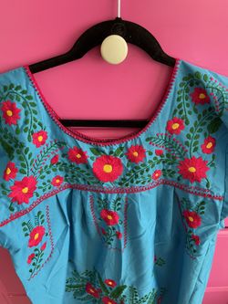 New Mexican Long Blouse M-L 