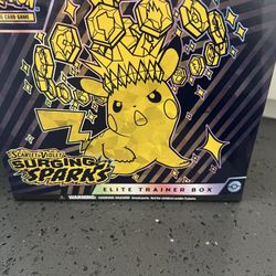 Pokemon Surging Sparks Etb 