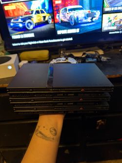 3 Sony PlayStation 2 Slim Consoles