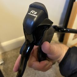 Carbon fiber bike parts - forks, handlebars, shifter/brakes