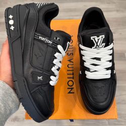 Louis Vuitton LV Trainers White & Black Sneaker