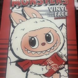 Labubu Coca Cola Vinyl Face 
