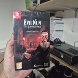 Brand New Factory Sealed Evil Nun The Broken Mask Unholy Edition For Switch
