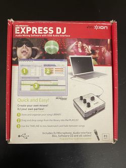 Ion Mixmeister Express DJ (NEW)